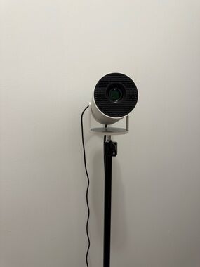 White Projector - Compact White Design